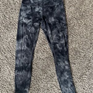Lululemon Align Pant - Diamond Dye Pitch Grey 6